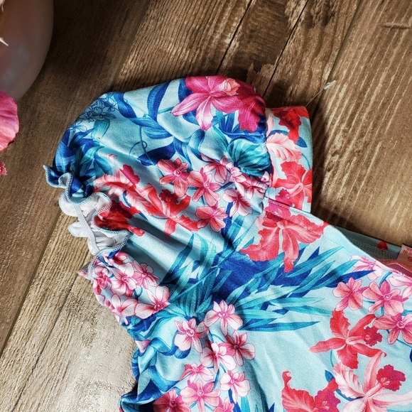 Tommy Bahama Girl’s Tropical Summer Dress Size 5 NWOT - Picture 12 of 14